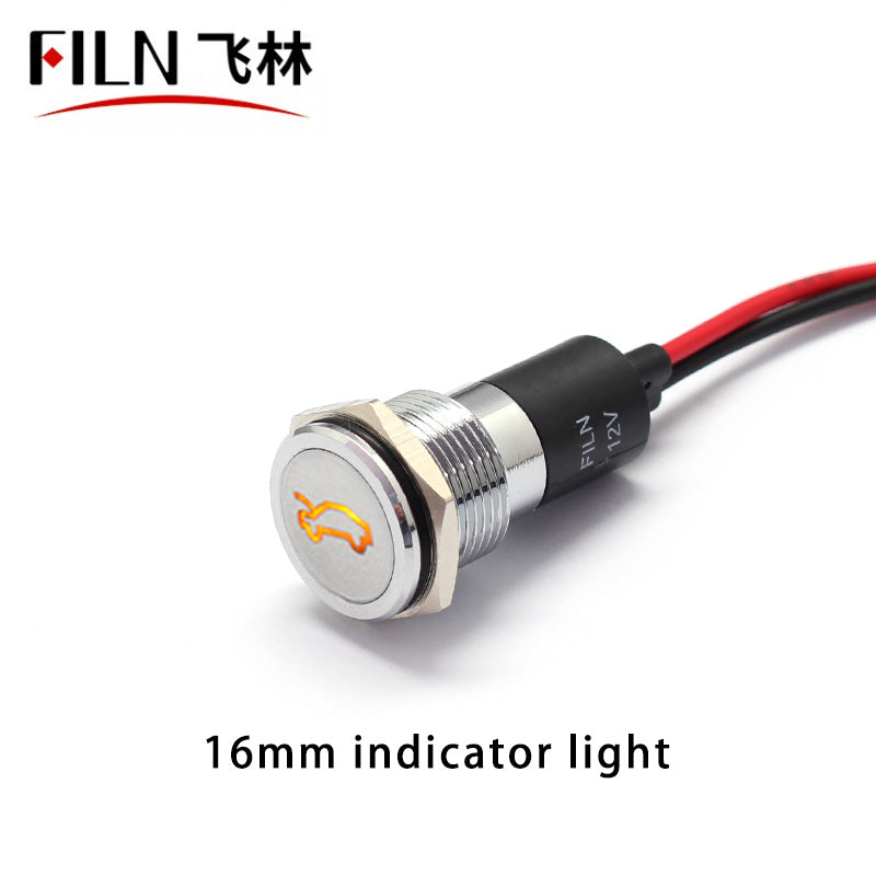 Luz indicadora de líquido de transmisión IP67 Luz indicadora de capó abierto 