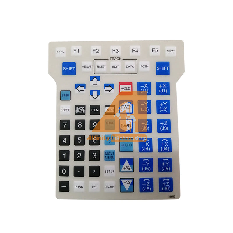 Membrana de hoja de teclado MHE1 FANUC apta para A05B-2301-C375 Robot Teach Pendant nuevo