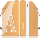 Initial Stainless Steel Luggage Tags (Rose Gold)