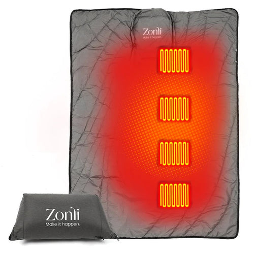 Battery Powered Heated Blanket-2 Minutes Fast Heating
