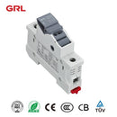 Portafusibles RT18X-32 con indicador LED tamaño de fusible 1038