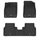 Volkswagen ID.4 2021 2022 2023 All Weather Floor Mats TPE Material Custom 1st & 2nd Row