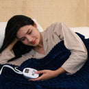 Manta térmica de tamaño completo, 10 niveles de calefacción, 12 horas automáticas