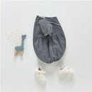 2021 Sommer Kurzarm V-Ausschnitt Stickerei Baby Mädchen Strampler