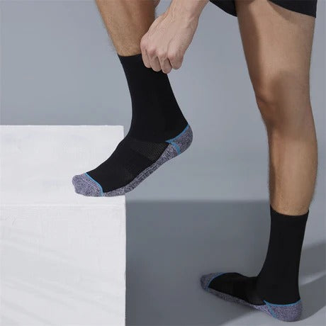 Antibacterial Anti-odor Athletic Crew Socks