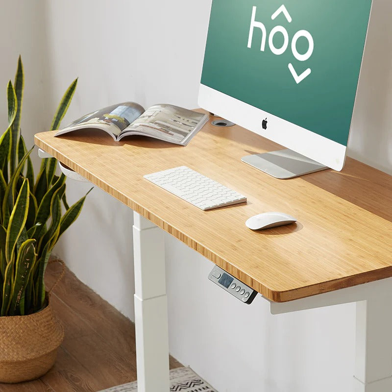 RAY BAMBOO ELECTRIC STANDING DESK