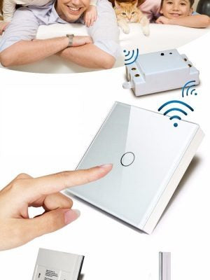 Interruptor de pared táctil inalámbrico inteligente Wifi Switch