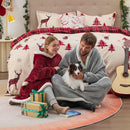 Sudadera corta con capucha y forro polar Sherpa