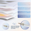 Almohadilla eléctrica ponderada con masajeador