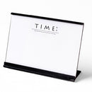 Soporte de calendario de escritorio de acrílico, soporte de calendario de almohadilla de escritorio, soporte de calendario