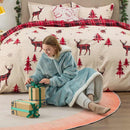 Sudadera con capucha alta de forro polar Sherpa