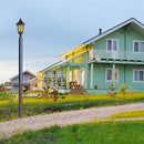 20W LED Lantern solar wrap pole 2FSG045