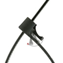 WAHSURE BLACK REUSABLE ADJUSTABLE NYLON CABLE ZIP TIES 12 INCH 100 PCS 50LBS ,OUTDOOR STRING LIGHTS-FIXING,LUGGAGE LOCKING