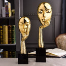 Adorno de aleación de máscara de abstracción creativa