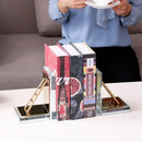 Creative Minimalist Modern Metal Book Stand