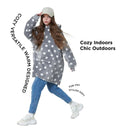 Sudadera con capucha a juego para padres e hijos.
