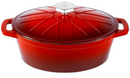 ENAMEL COATING  |  OVAL CAST IRON CASSEROLE