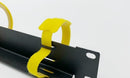 19″ 1U CABLE MANAGEMENT WITH HOOK & LOOP TIE