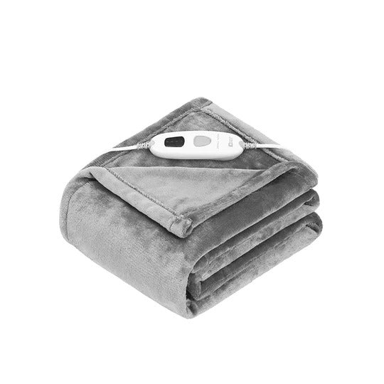 Heated Blanket-Non Stripped-4 Heating Levels-6 Hours Auto
