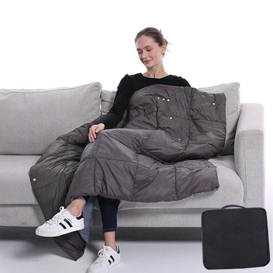 Battery Powered Heated Blanket- Chinlon- Up to 8 Hours Heating