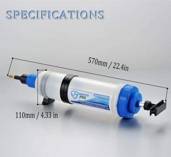 1,5 l Motorölabsaugpumpe Bremsflüssigkeitsabsaugung