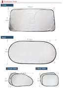 6 Pcs Auto Windshield Sunshade To Block UV