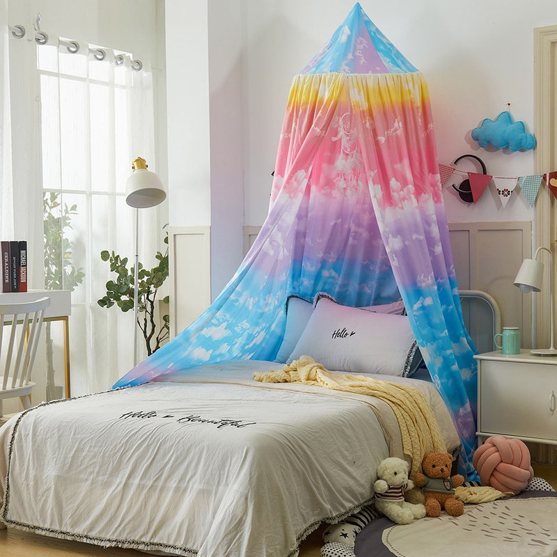 Baby Canopy Mosquito Children Room Decoration Crib Netting Baby Tent Viscose fiber Baby Mosquito Net Photography Props