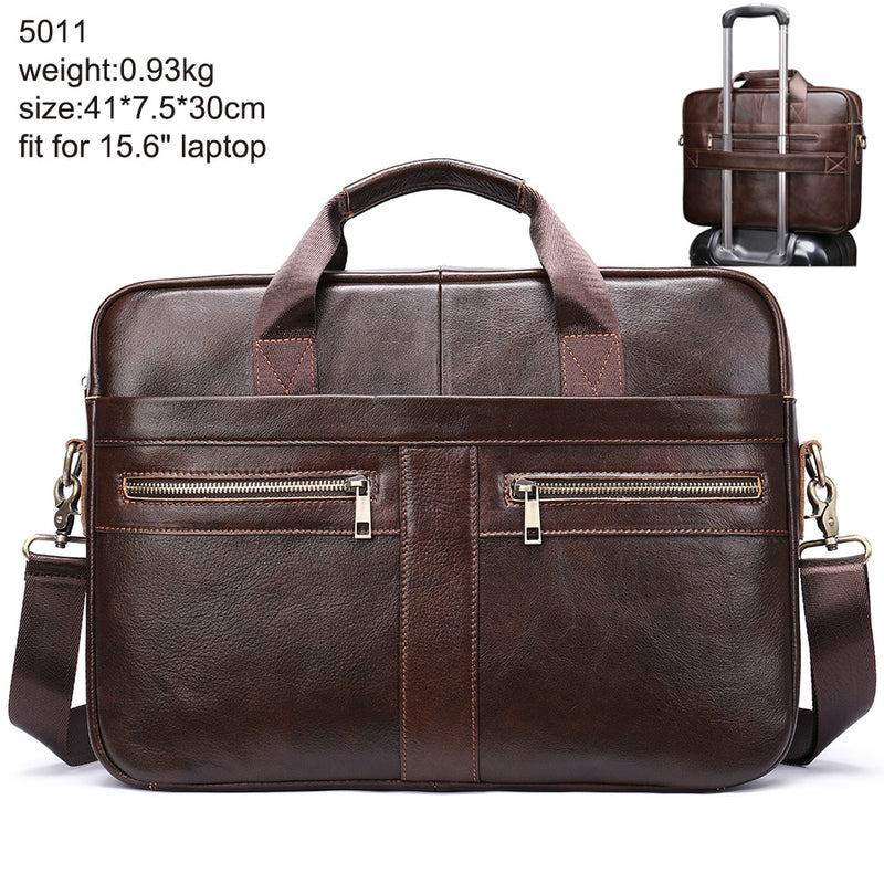 WESTAL Bag men&#39;s Genuine Leather briefcase Male man laptop bag natural Leather for men Messenger bags men&#39;s briefcases 2019