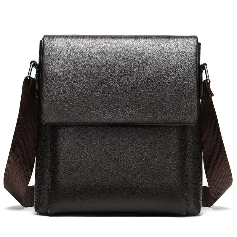 WESTAL, bolso de hombro para hombre, bolsos de mensajero de cuero genuino para hombre, bolsos cruzados negros grandes para hombre, bolso de hombre, bolsos de cuero para hombre 8830