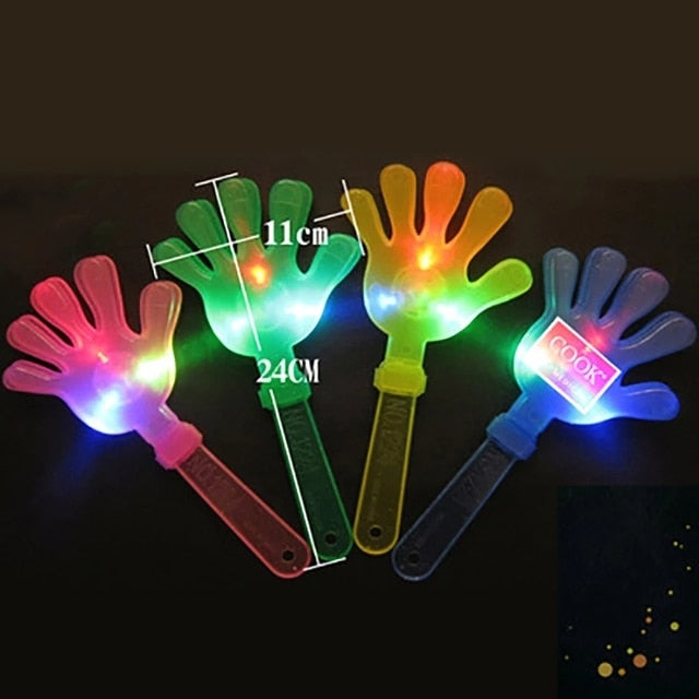 12/15/30/60Pcs/Lot Glow Sticks Bulk Colorful LED Foam Stick Glow Sticks Cheer Tube RGB LED Glow in the Dark Light for Xmas Party