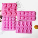 Animal dibujos animados perro huella gato pata silicona pastel molde Mousse Chocolate molde pudín gelatina cocina herramientas para hornear hechas a mano