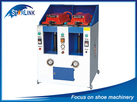 Máquina automática de fijación de suelas tipo cubierta de doble unidad, SLM-4-07