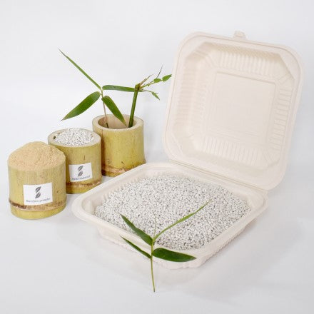 Bamboo biodegradable material for lunch box BBM-M002