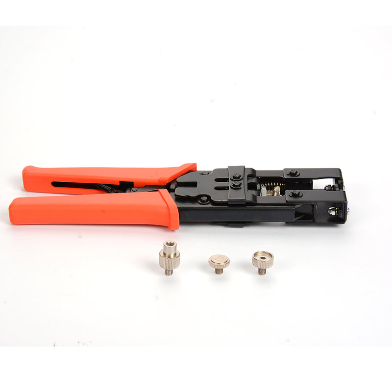 Multifunctional Compression Connector Tool for RG59 RG6 F BNC RCA
