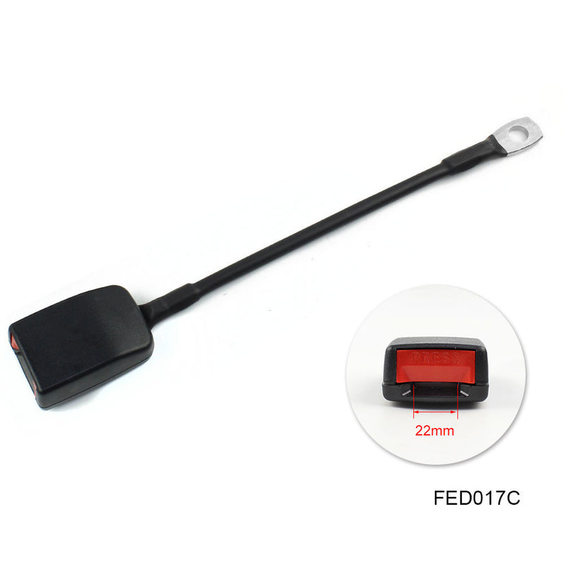 FED017 Long Stalk Seat Belt Buckle - C
