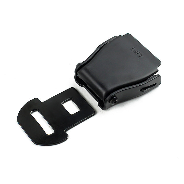 FED033 Wholesale Buckle Safety Belt Buckle Supplier Aircraft Seatbelt Buckles - Black