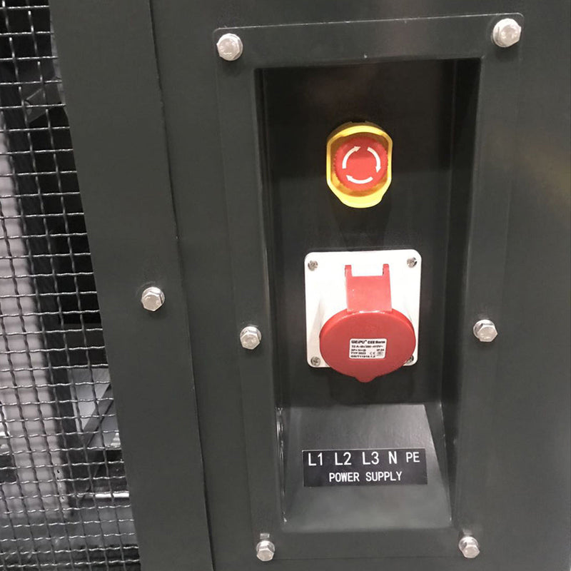 PowerLink 100KW Load Bank switch button