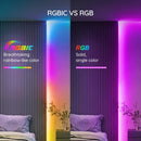 Tira de luces LED Bluetooth Govee RGBIC (65.6 pies)