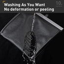 Baseus, organizador trasero para asiento de coche, bolsa de almacenamiento de basura de cuero PU, bolsa colgante multibolsillo para asiento trasero de coche, accesorios organizadores para coche