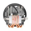 BINGHONG AM4CPU Cooler Radiator 4 Pure Copper Tube 12cm Cpu Ventilador disipador de calor para 775 1150 1155 1356 1700 AMD AM3 Ventilador de refrigeración X79 X99