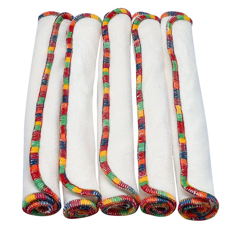 Pororo bamboo baby washable wipe Baby Towels Face Towel Handkerchief Bathing Feeding Washcloth burp cloths 10pcs