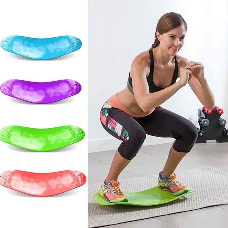 Twisting Fitness Balance Board Simple Core Workout Yoga Gym Fitness Training Prancha Abdominal Leg Exercise