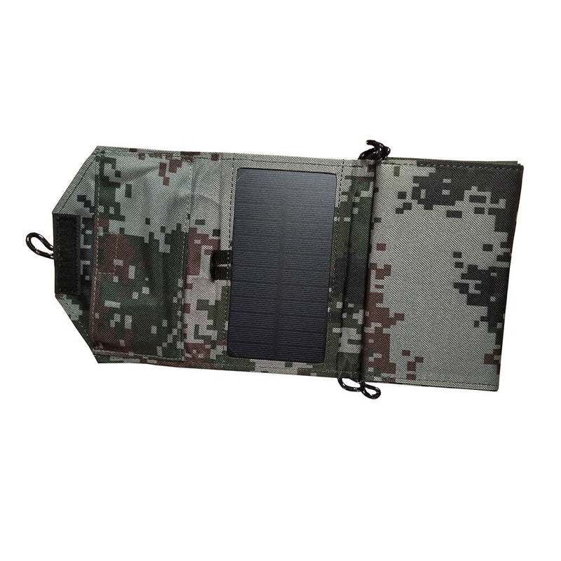 GGXingEnergy Tragbares 8-W-Solarladegerät für Handy iPhone, zusammenklappbares Mono-USB-Solarpanel + faltbares Solarladegerät