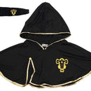 Black Clover Asta Cloak Headband Anime Cosplay Costume