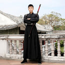 Traje antiguo chino Hanfu vestido ropa clásica tradicional dinastía Tang adulto espadachín bata hombres disfraz de Halloween
