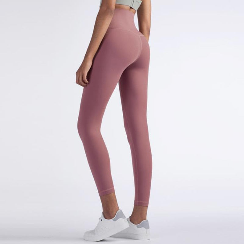 Vnazvnasi Hot Sale Fitness Female Full Length Leggings 11 Colors Running Pants Formfitting Girls Yoga Pants Sports Pants