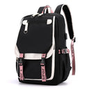 TikTok Backpack Luminous School Bags For Teenagers Boys Girls Laptop Backpack Large Capacity Travel Mochila Escolar