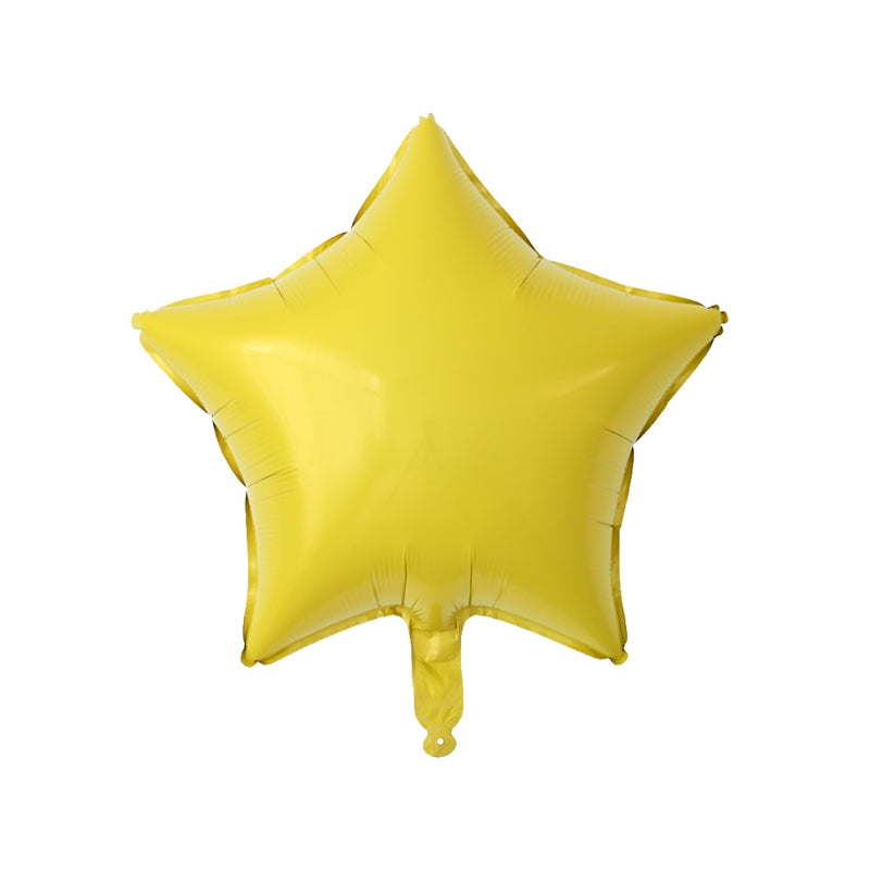 50 Uds. De Globos de aluminio con forma de corazón de estrella de 18 pulgadas, Globos inflables de helio, decoraciones para fiesta de cumpleaños, Globos de compromiso de boda para niños