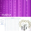 Guirnalda de luces LED para cortina de 3m, 100/200/300, decoración para fiesta de boda rústica, mesa, despedida de soltera, regalo para el hogar