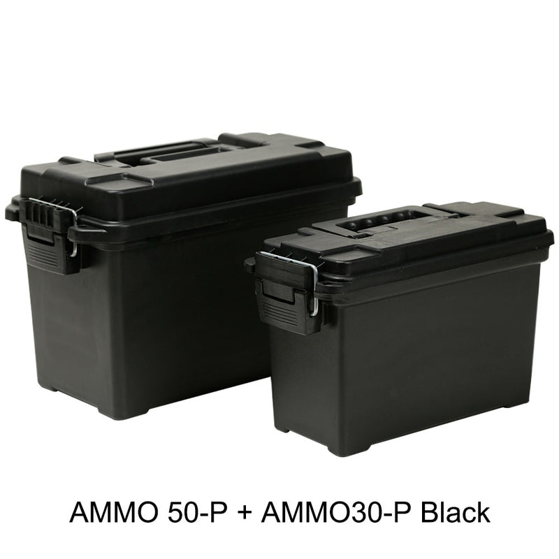 Plastic Ammo Box Military Style Storage Ammo Can Lightweight High Strength Ammo Accessory Crate Storage Case Tactical Bullet box